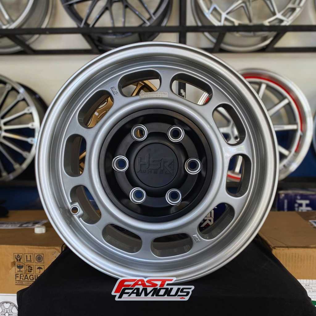 Jual Velg racing mobil HSR KLG R15 baut 6 phanter hardtop hilux strada ...
