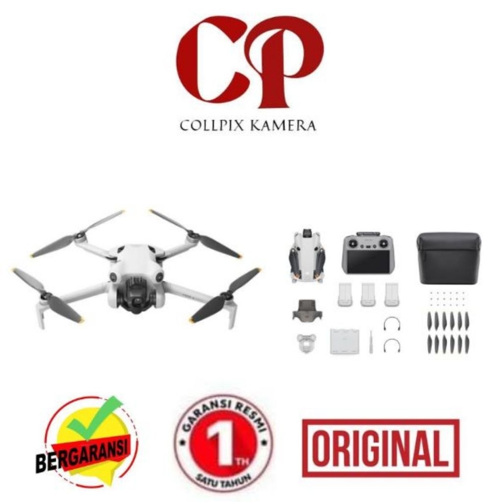 Jual DJI MINI 4 PRO COMBO PLUS DJI RC 2 CAMERA DRONE - GARANSI RESMI ...