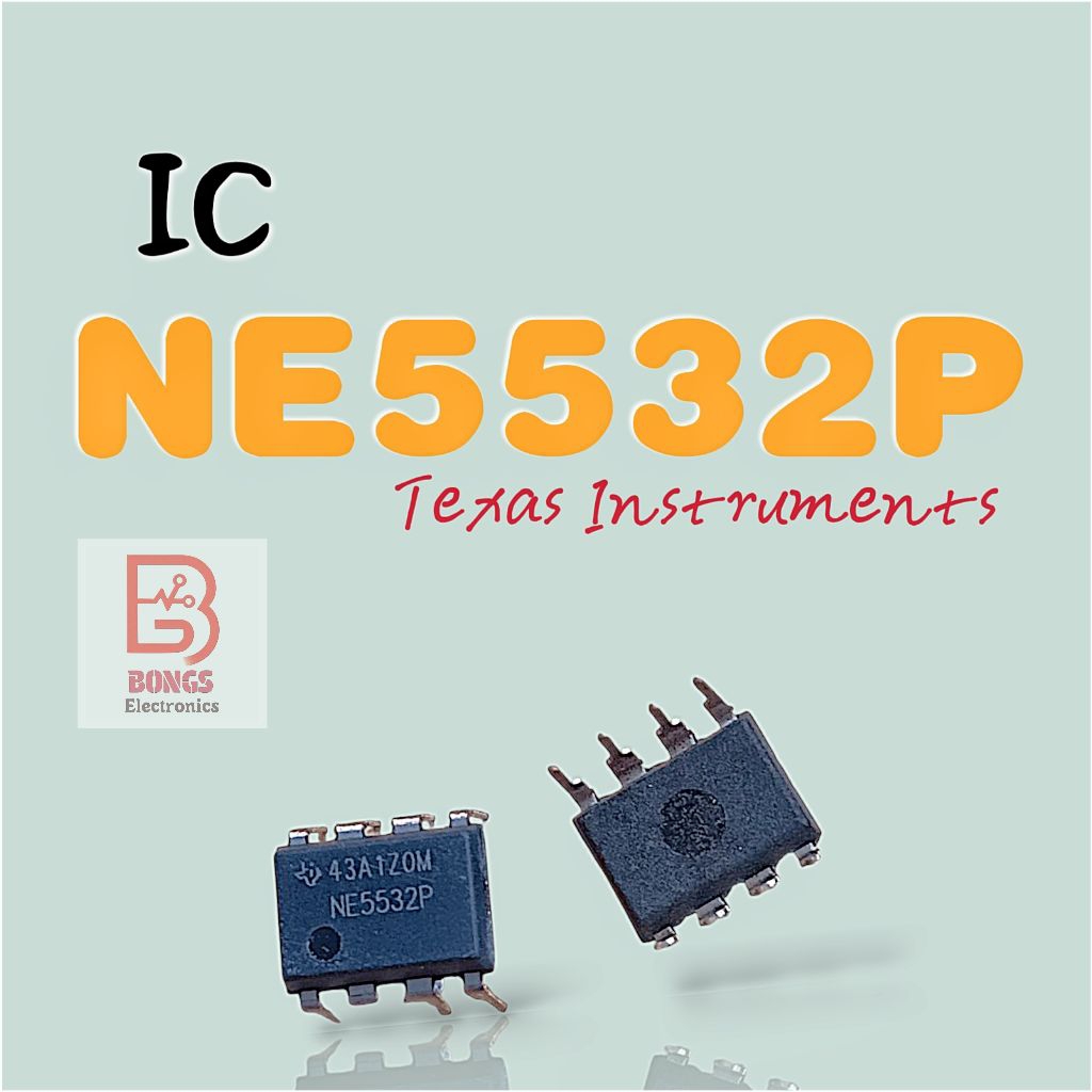 Jual IC NE5532P/NE5532 Dual Low Noise Operational Amplifier Texas ...