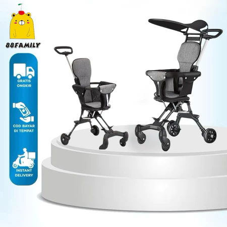 Magic Stroller Bayi Murah Stroller Anak Kreta Bayi Dorong Roda 4 Baby Multi Fungsi