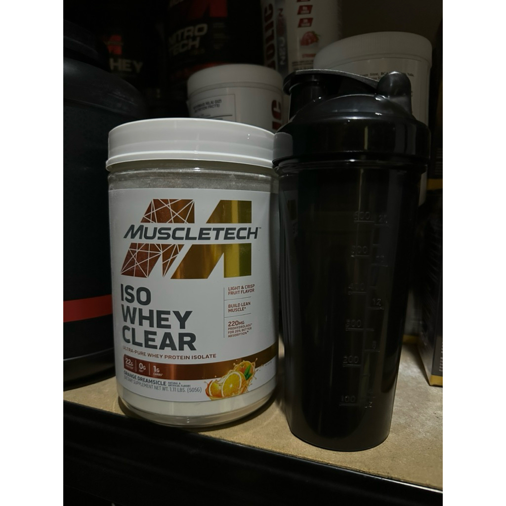 Jual muscletech iso whey clear 1.1 lbs premium isolate protein powder ...