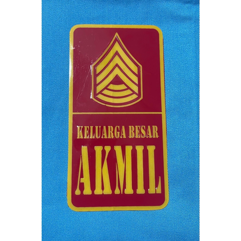 Jual Stiker Akmil (Kotak) - Sticker Akmil - Stiker Akademi Militer ...