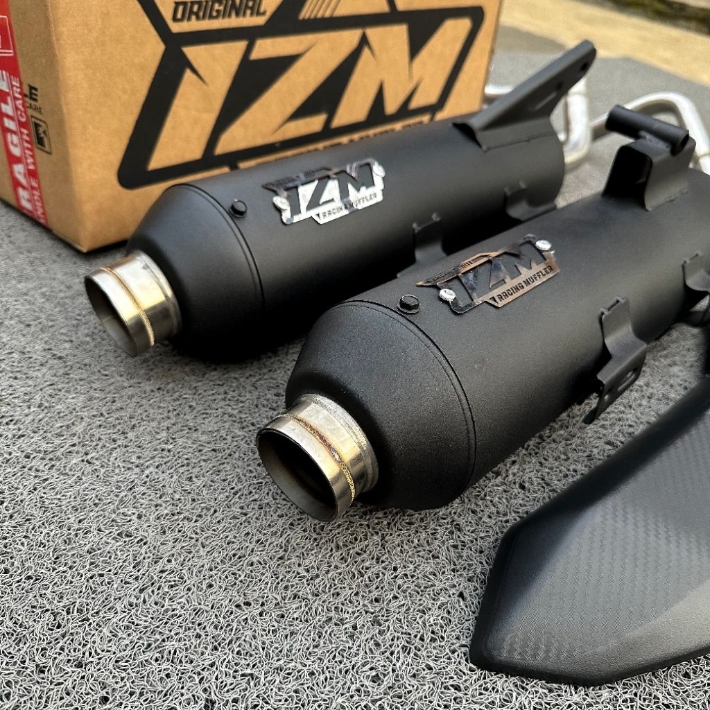 Jual knalpot moncong shijiro sarbor out 50 original IZM RACING MUFFLER ...