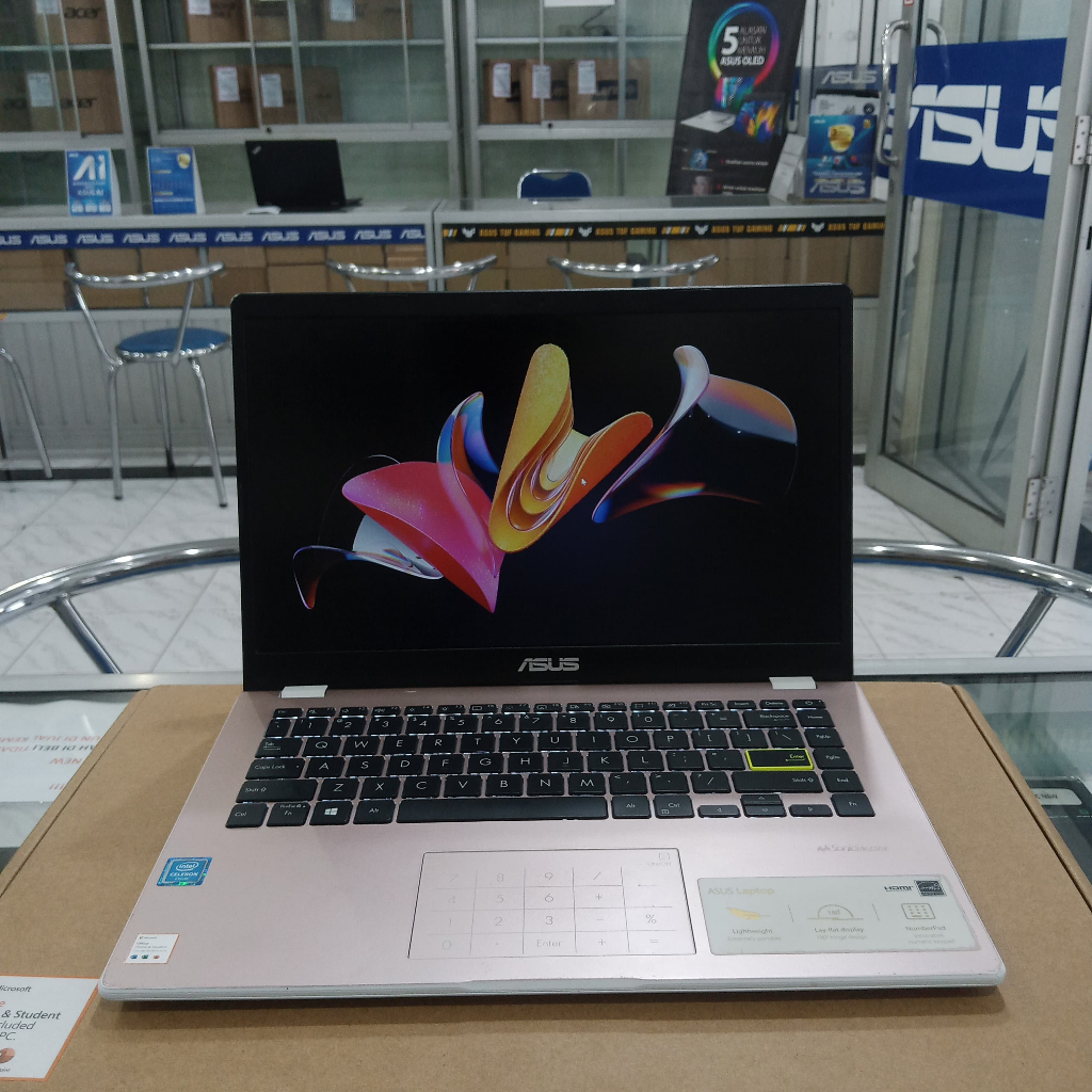 Jual LAPTOP SECOND ASUS VIVOBOOK E410M INTEL CELERON N4020 RAM 4GB SSD ...