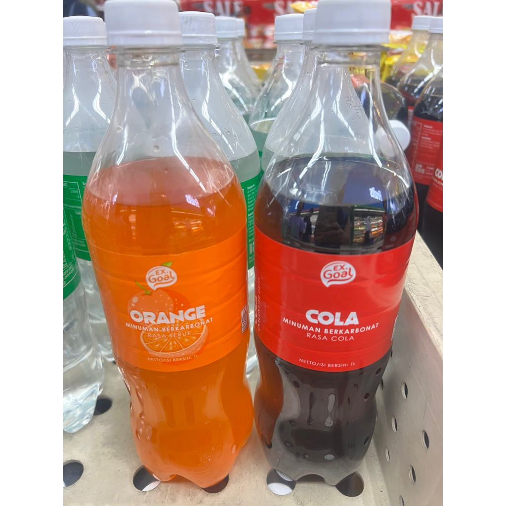 Jual MINUMAN EX GOAL COLA & ORANGE | Shopee Indonesia