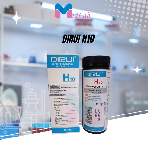 Jual DIRUI H10 urine strips | Shopee Indonesia