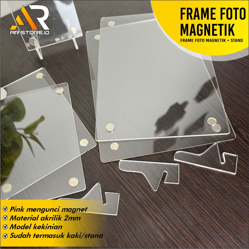 Jual Frame Foto Akrilik Magnet ( Foto + Frame ) Frame Foto Aesthetic ...
