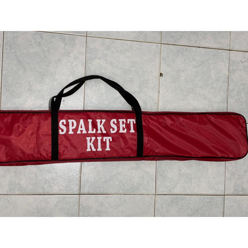 Jual SPLAK KAYU LOKAL SET 6 / BIDAI SET KAYU SET 6 / KOMPLIT TAS+MITELA ...