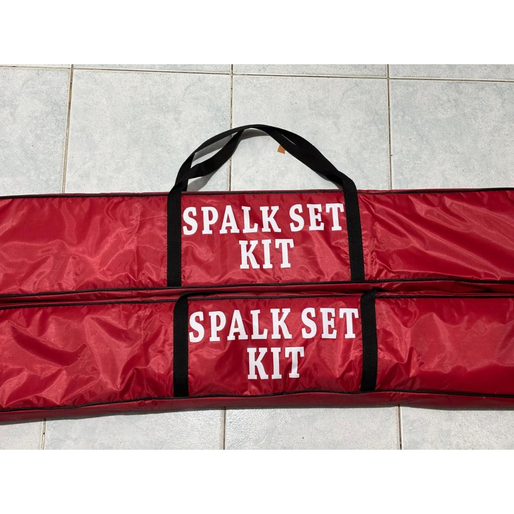 Jual SPLAK KAYU LOKAL SET 6 / BIDAI SET KAYU SET 6 / KOMPLIT TAS+MITELA ...