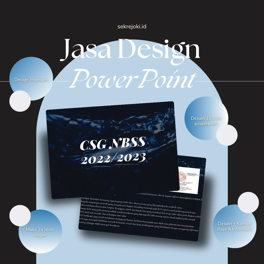 Jual Jasa Desain PPT | Estetik, Rapi, Menarik, dan Profesional | Format ...
