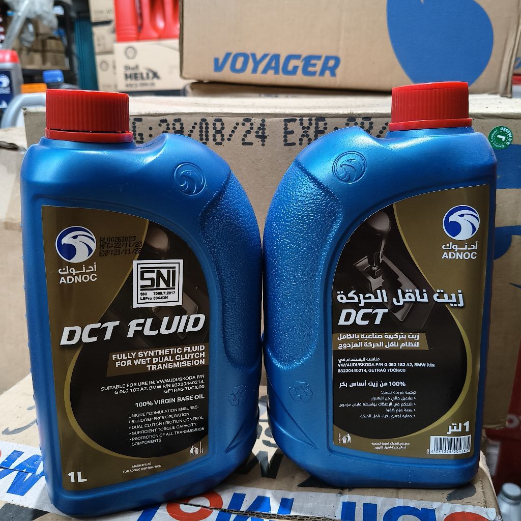 Jual Adnoc DCTF transmisi Fluid matic dual Clutch Fully Syn Original ...