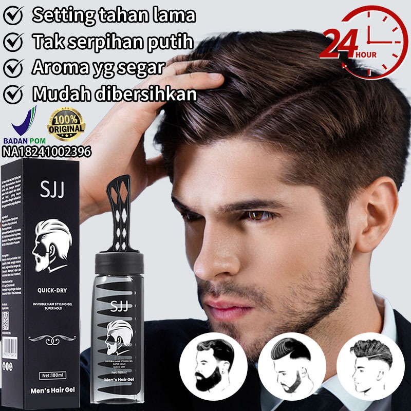 Jual Minyak rambut pria Hair spray rambut tahan lama 180g hair styling ...