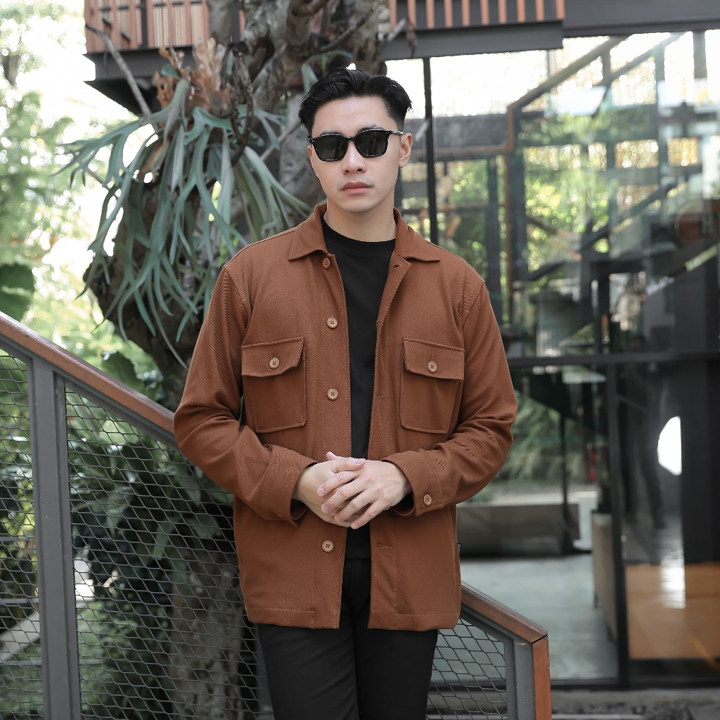 Jual Delibra Work Jaket Pria Ryu Coffe | Shopee Indonesia