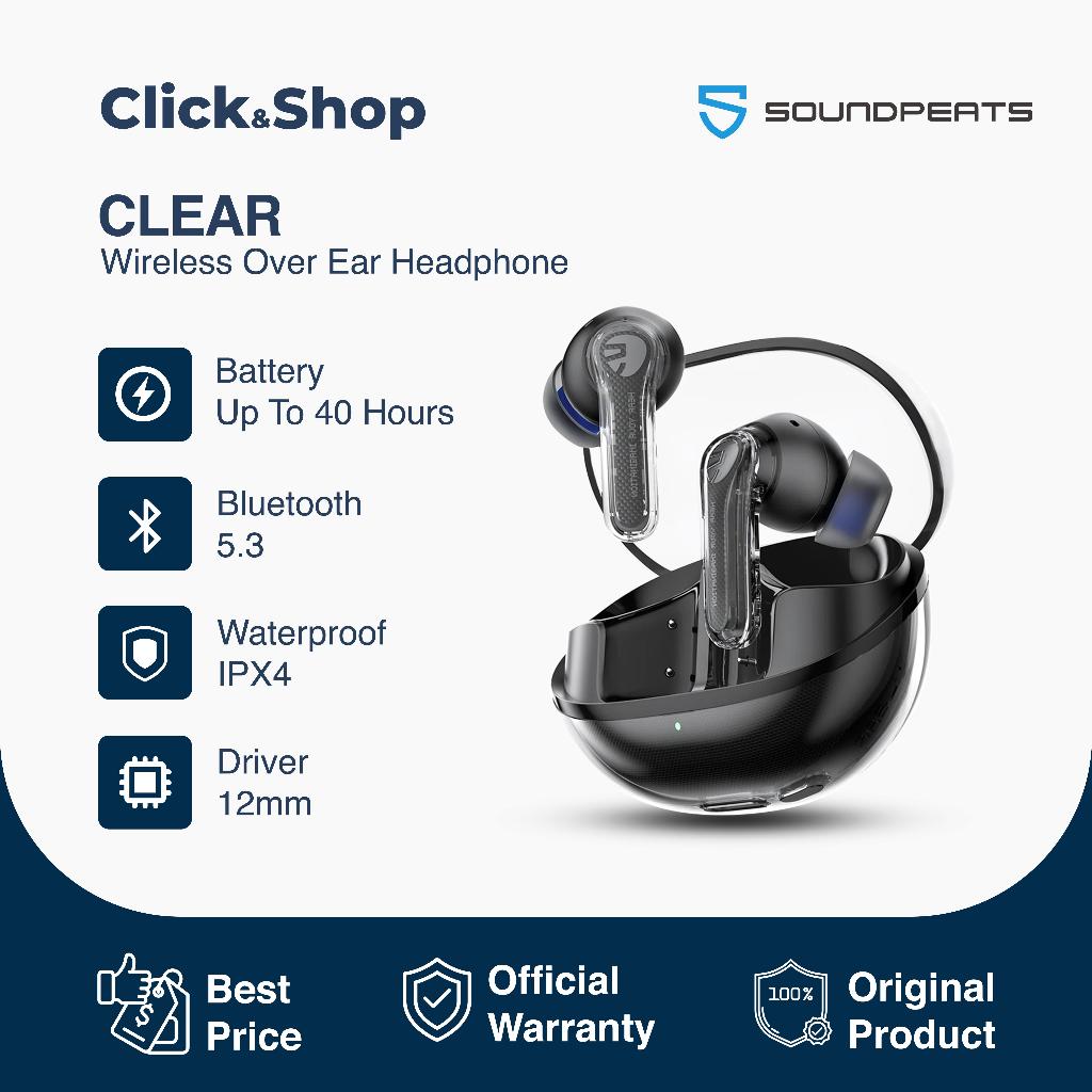 SoundPEATS Clear True Wireless Earbuds with Good Sound
