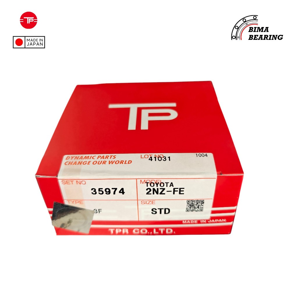 Jual Ring Piston Vios Limo Yaris Bakpao GEN 1,2,3 1NZ 2NZ 1.5 TP JAPAN ...