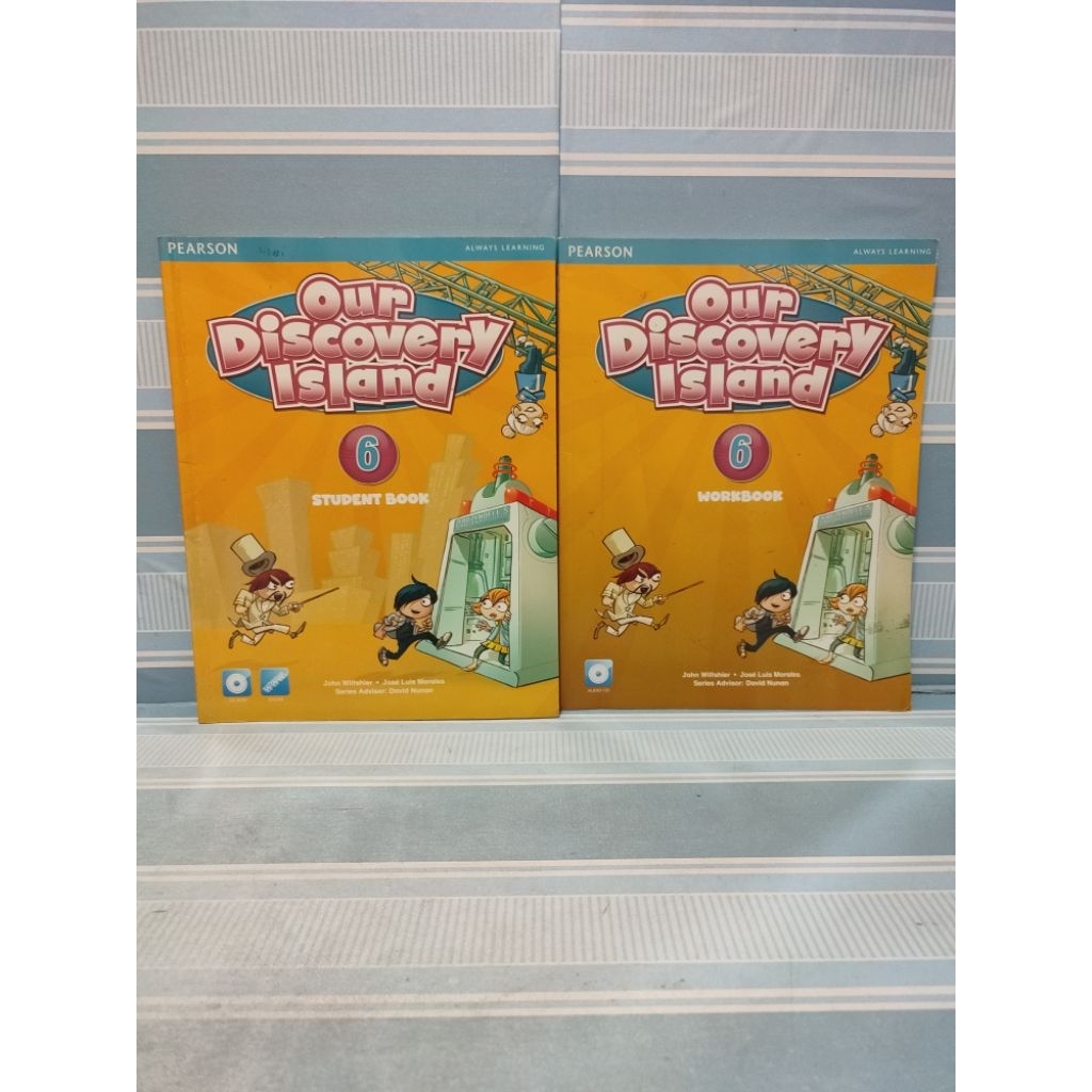 Jual Buku our discovery island 6 student book and workbook pearson ...