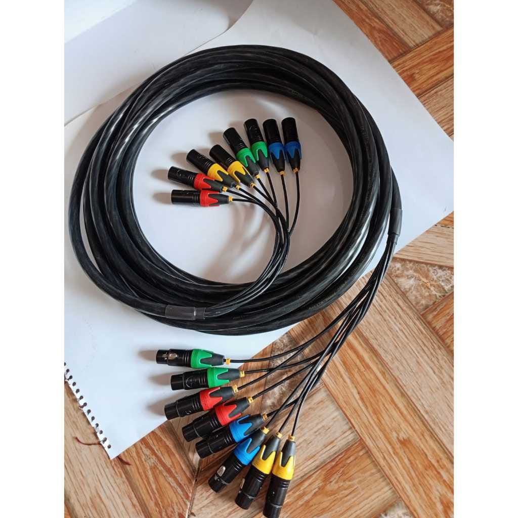 Jual KABEL SNAKE MAKITA isi 8 ch lengkap CANON xlr 10/15/20/25/30 meter ...