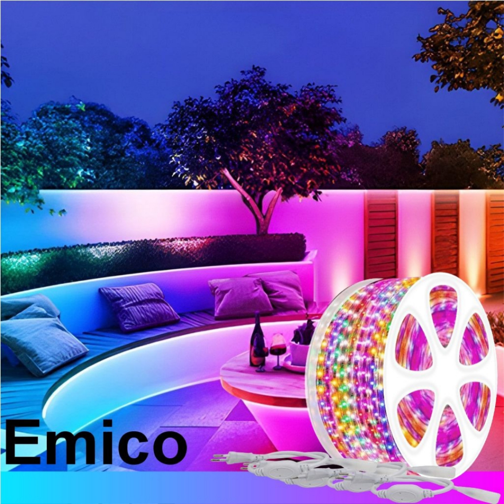 Jual LED Strip Roll Gel 48LED 2835 Emico 100 Meter RGB | Shopee Indonesia