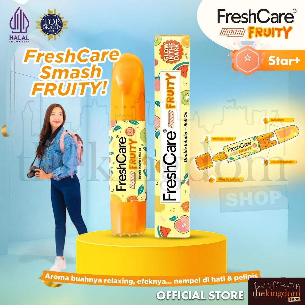 Jual FreshCare Smash Fruity Double Inhaler + Roll On + Pijat Relaksasi ...