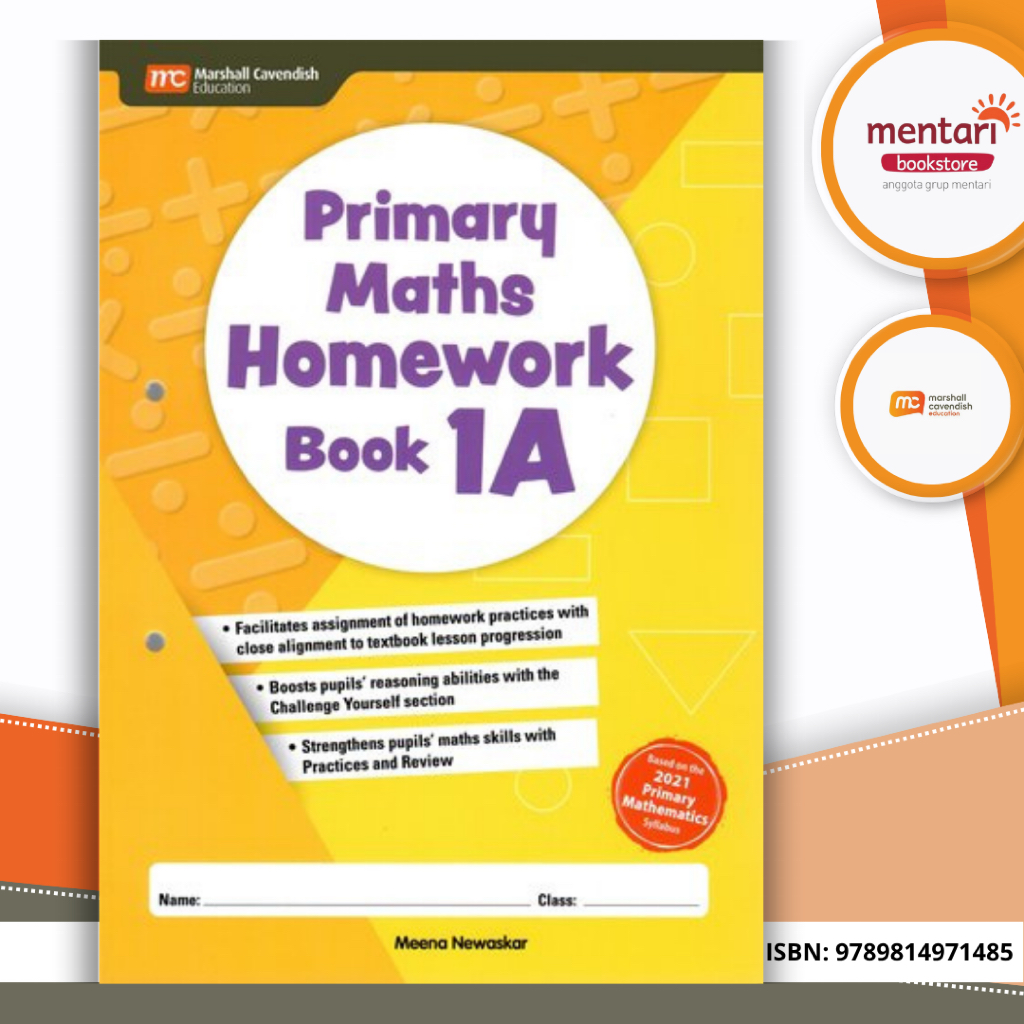 Jual Primary Maths Homework | Buku Latihan Tambahan Matematika SD ...