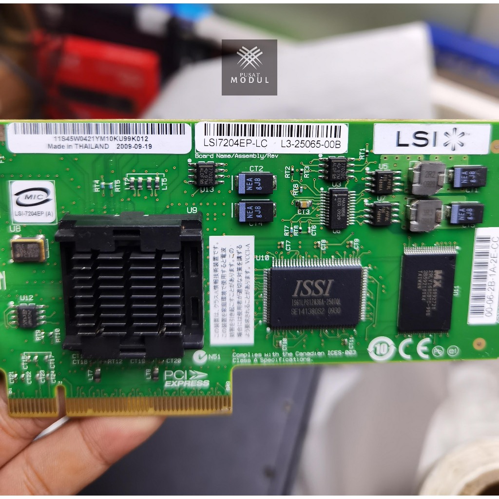 Jual HBA Card Server Storage / LSI Fibre Channel / LSI7204EP-LC Dual ...