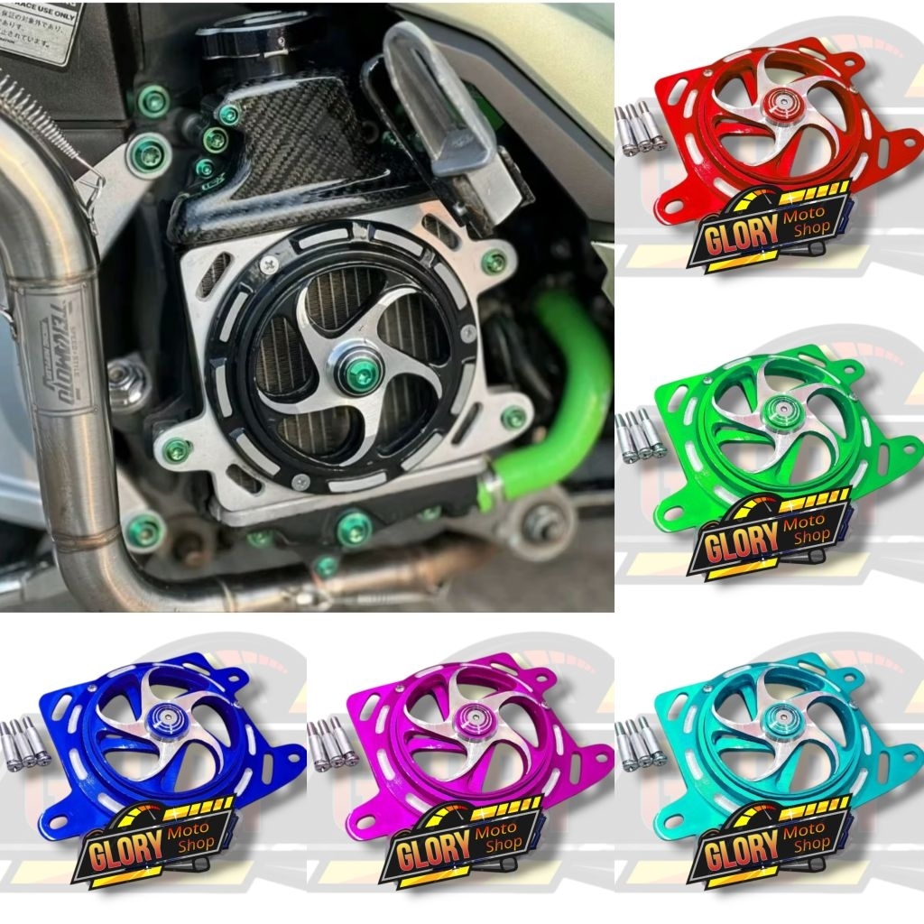 Jual Cover radiator set spinner spiner honda vario 125 150 / pcx 150 ...