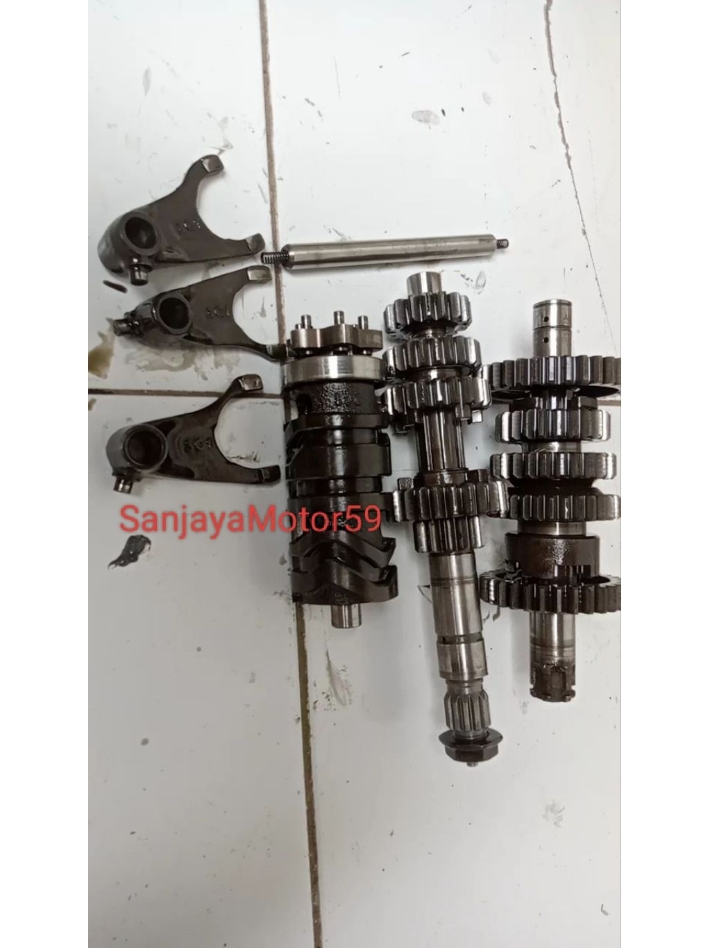 Jual SET RASIO MOTOR YAMAHA VIXION NEW 1PA VIXION OLD ORI CABUTAN ...