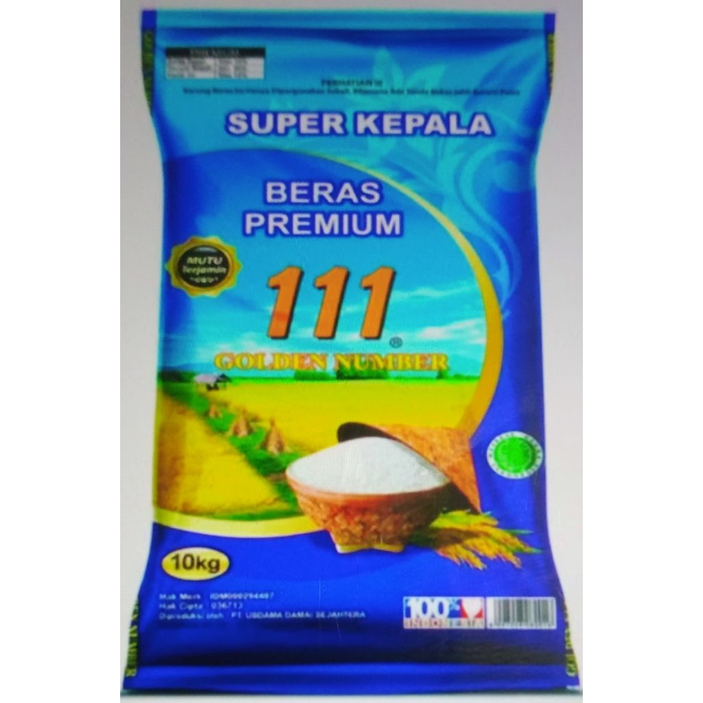 Jual Beras premium 111Golden Number 10kg | Shopee Indonesia