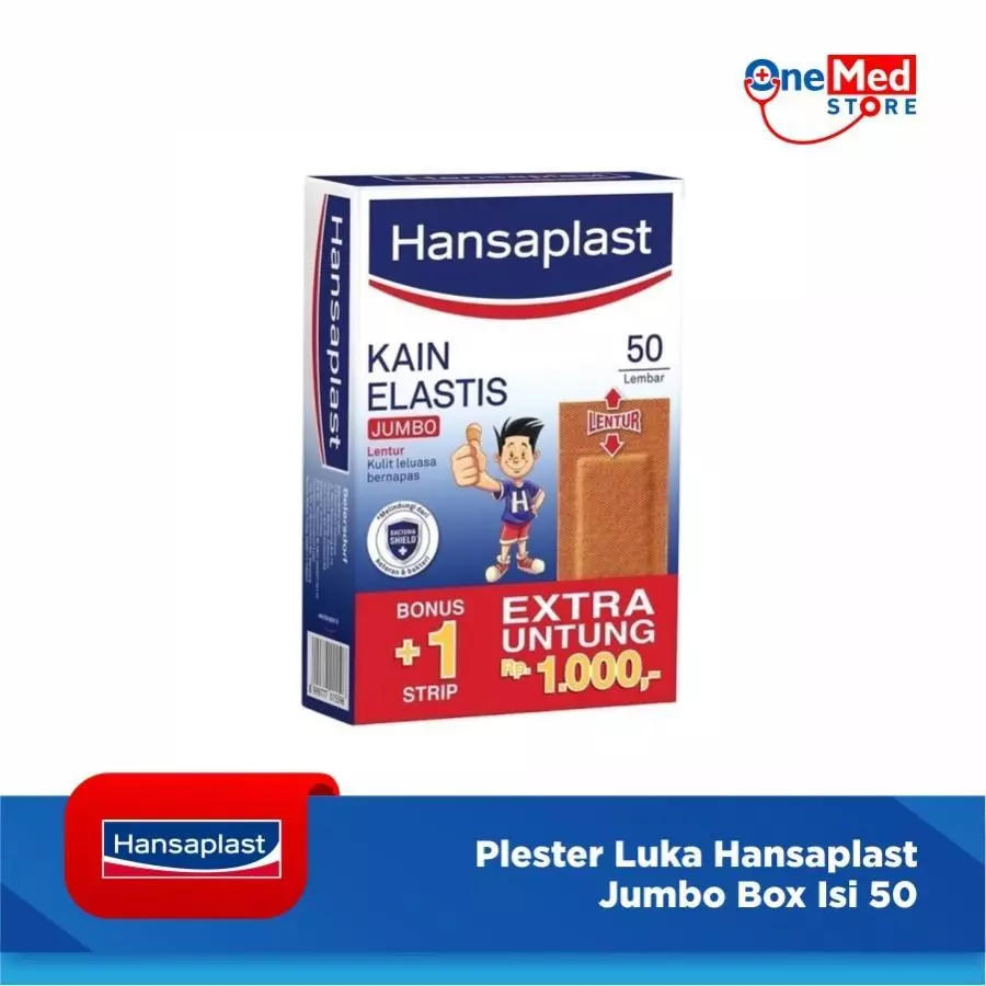 HANSAPLAST Plester Luka Jumbo Box Isi 50: Review & Panduan Lengkap