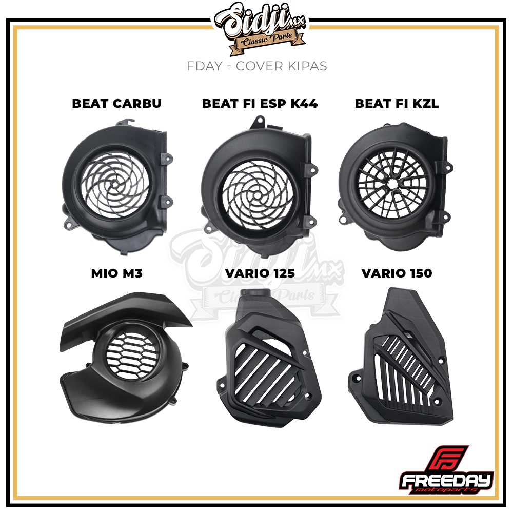 Jual Cover Magnet Pelindung Tutup Kipas Freeday Beat FI /2020 / FI ESP ...