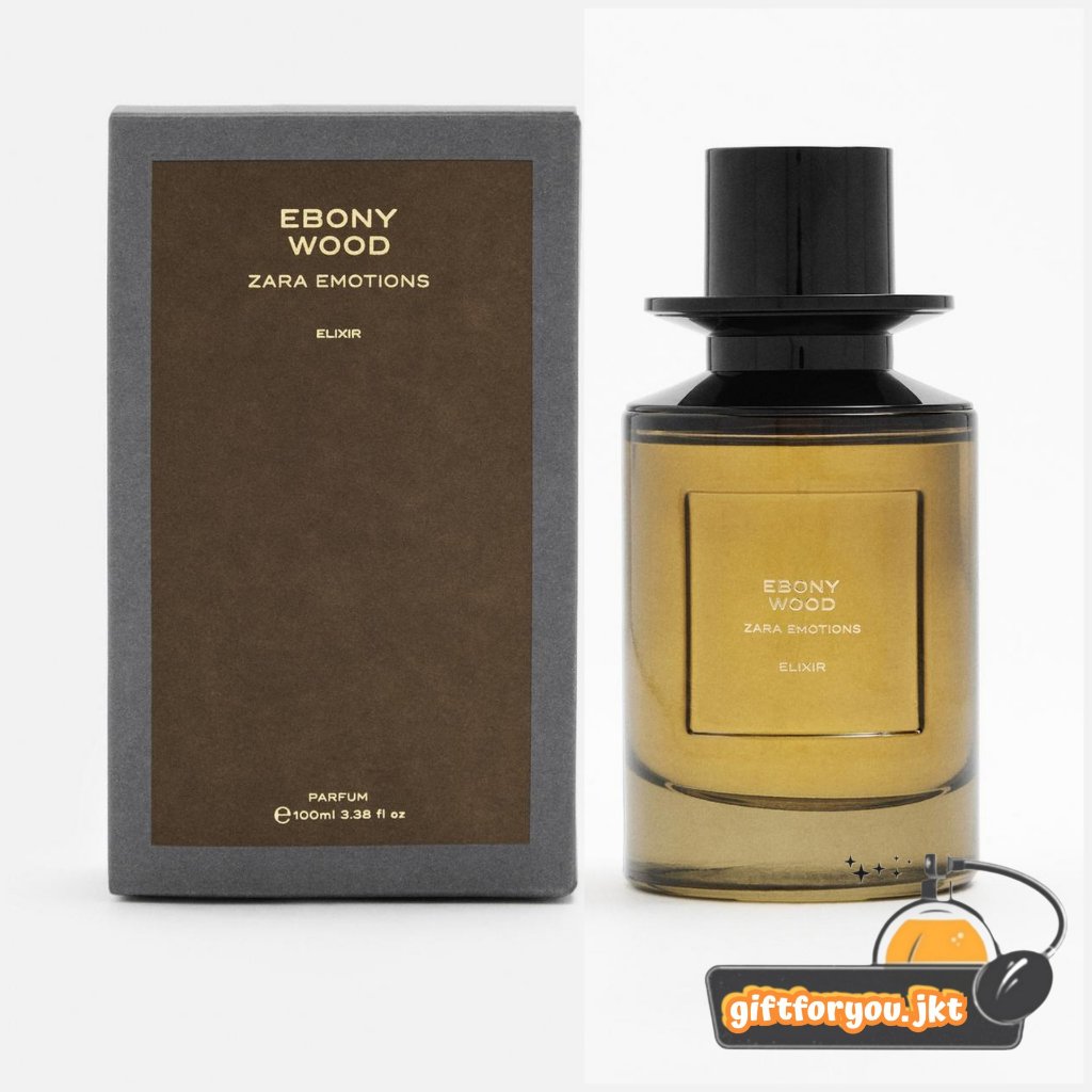 Elixir Zara Ebony Wood 10ml Vetiver Pamplemousse Elixir Zara