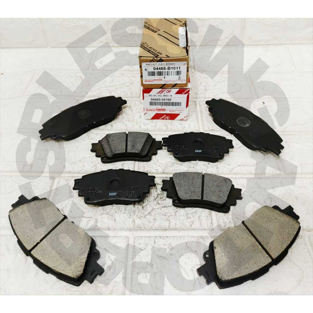 Jual BRAKE PAD BRAKE SHOE INNOVA ZENIX KAMPAS REM DEPAN BELAKANG INNOVA ...