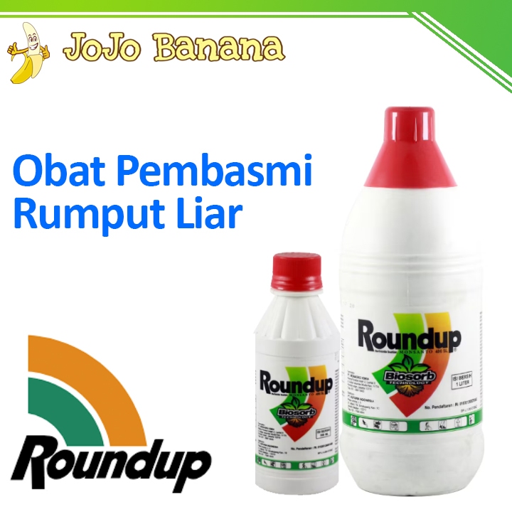 Jual Roundup Obat Pembasmi Rumput Liar dan Gulma 486 SL Herbisida 200 ...