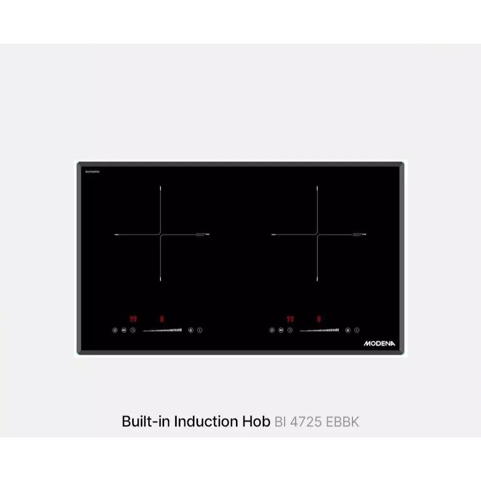 Jual MODENA BI 4725 EBBK - Kompor Tanam Induksi 2 Tungku - BUILT IN ...