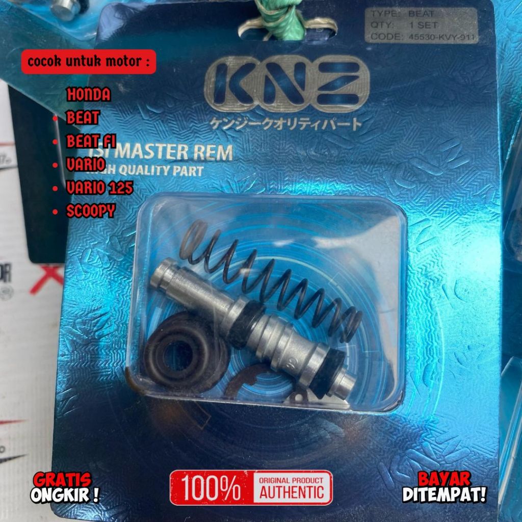Jual ISI MASTER REM KIT REM HONDA BEAT BEAT FI VARIO VARIO 125 SCOOPY ...