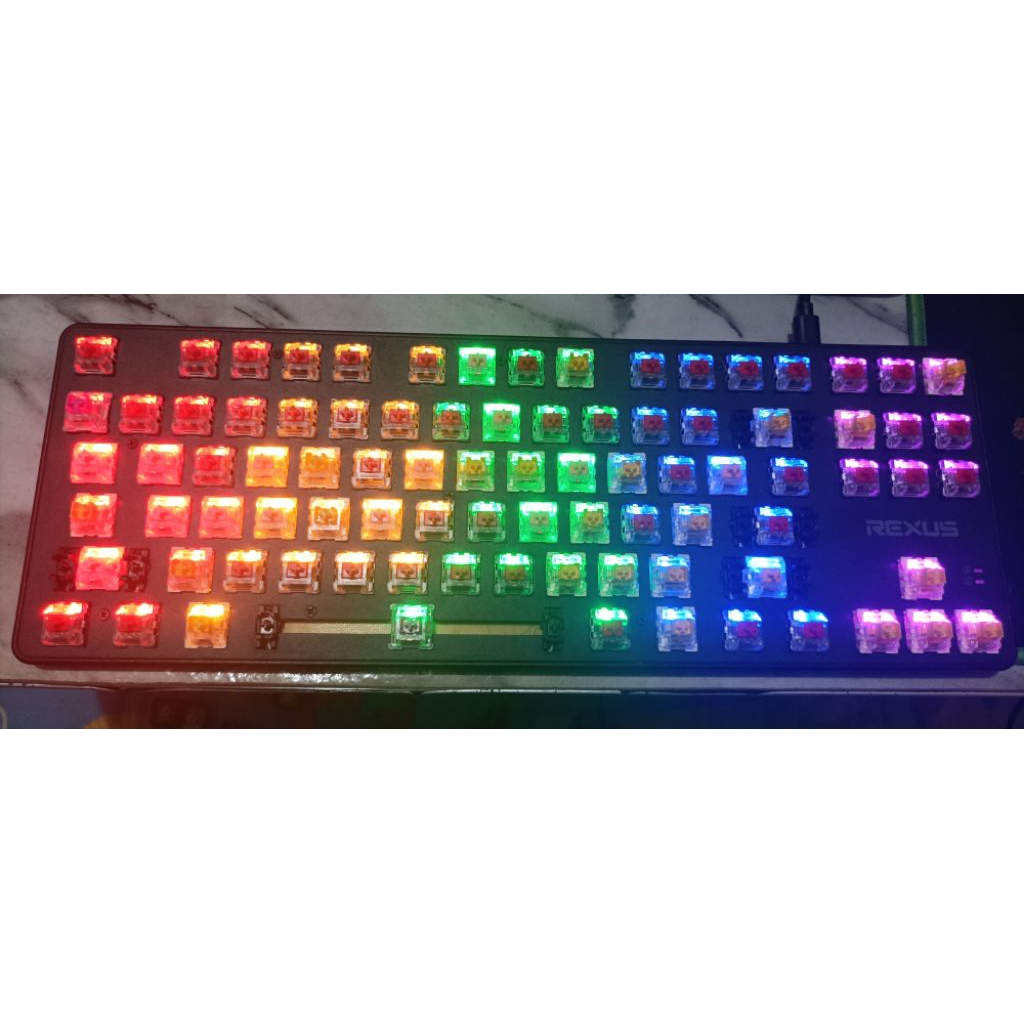 Jual Rexus Mechanical Keyboard MX 5.1 TKL SECOND | Shopee Indonesia