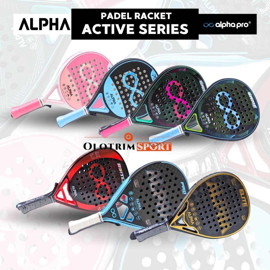 Jual ALPHA PLAY Racket Padel Series Raket Padel Original | Shopee Indonesia