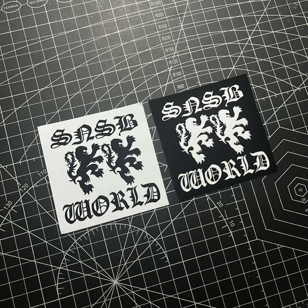 Jual STICKER BRAND | SNSB | STIKER HELM HP LAPTOP TUMBLER | Shopee ...