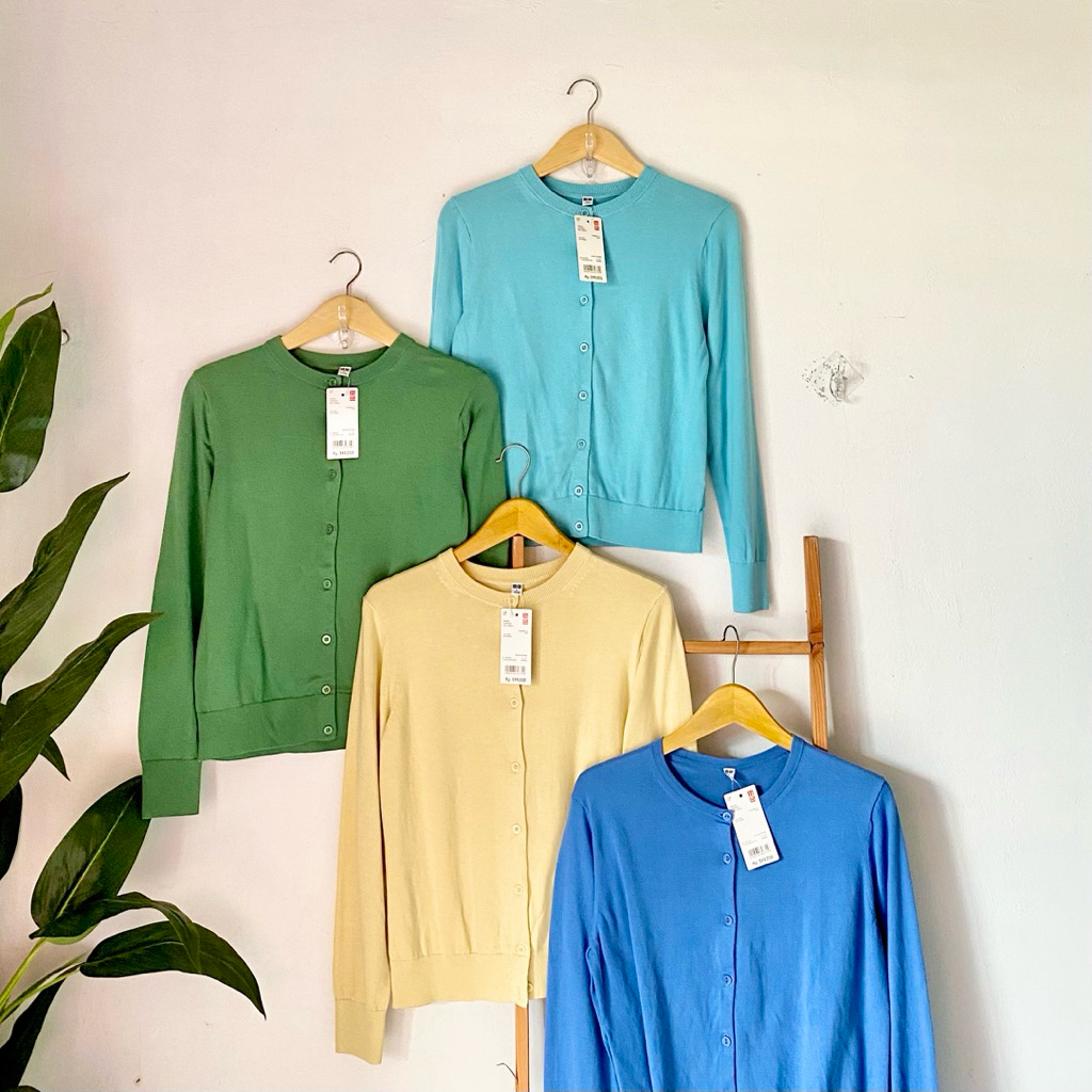 Jual Cardigan Basic Wanita Pastel Edition (full brand) | Weekdays ...