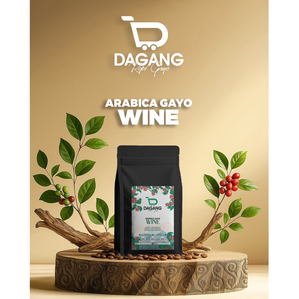 Jual Kopi Arabika Gayo Wine 500gr -1Kg | Shopee Indone…