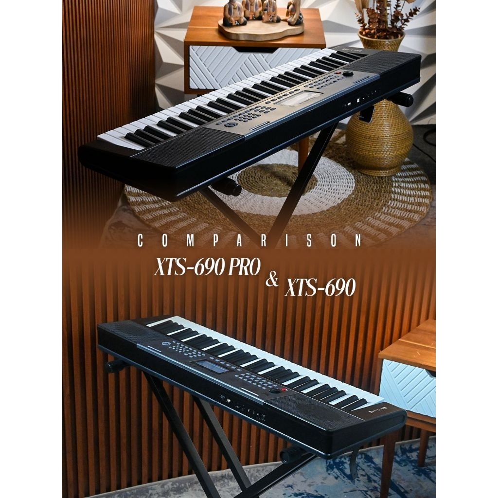 Jual Piano Keyboard Angelet XTS-690 Pro Original | Shopee Indonesia