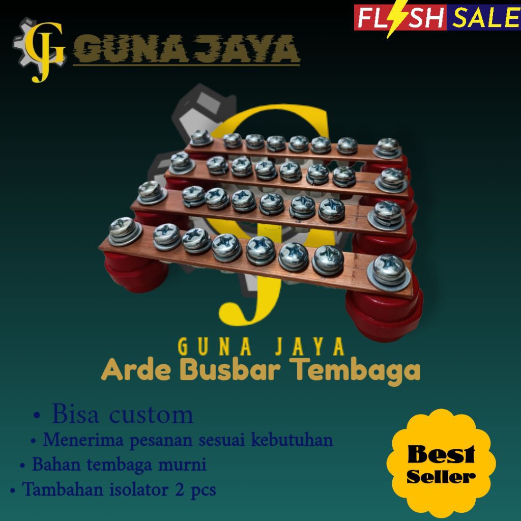 Jual busbar netral 15 mm x 100 mm tebal 2 mm | Shopee Indonesia
