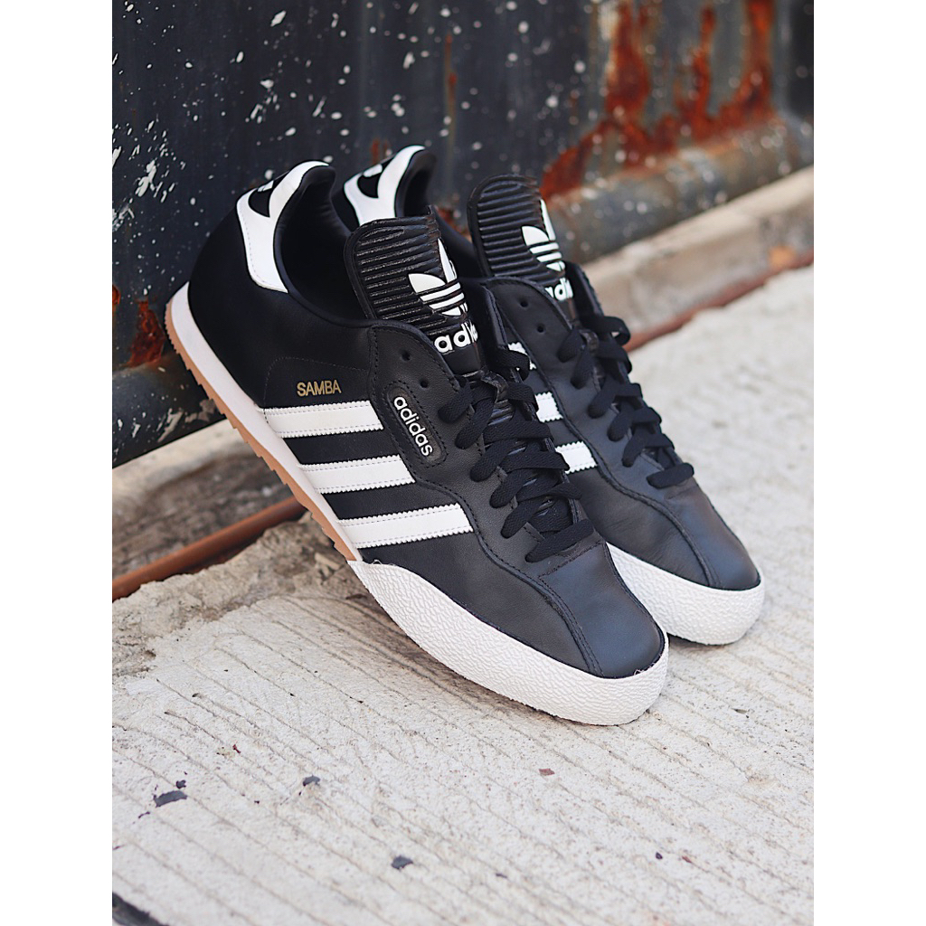 adidas gazelle silver green womens Adidas Women's Samba Jane Cloud White / Carbon / Core Black Slip On Sneakers main image 1
