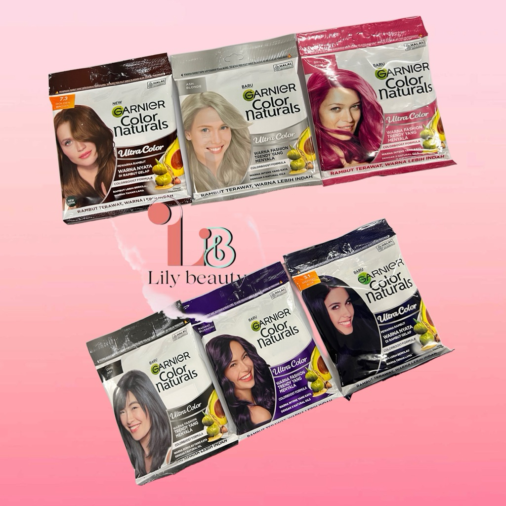 Jual GARNIER COLOR NATURAL dan FASHION SACHET | Shopee Indonesia