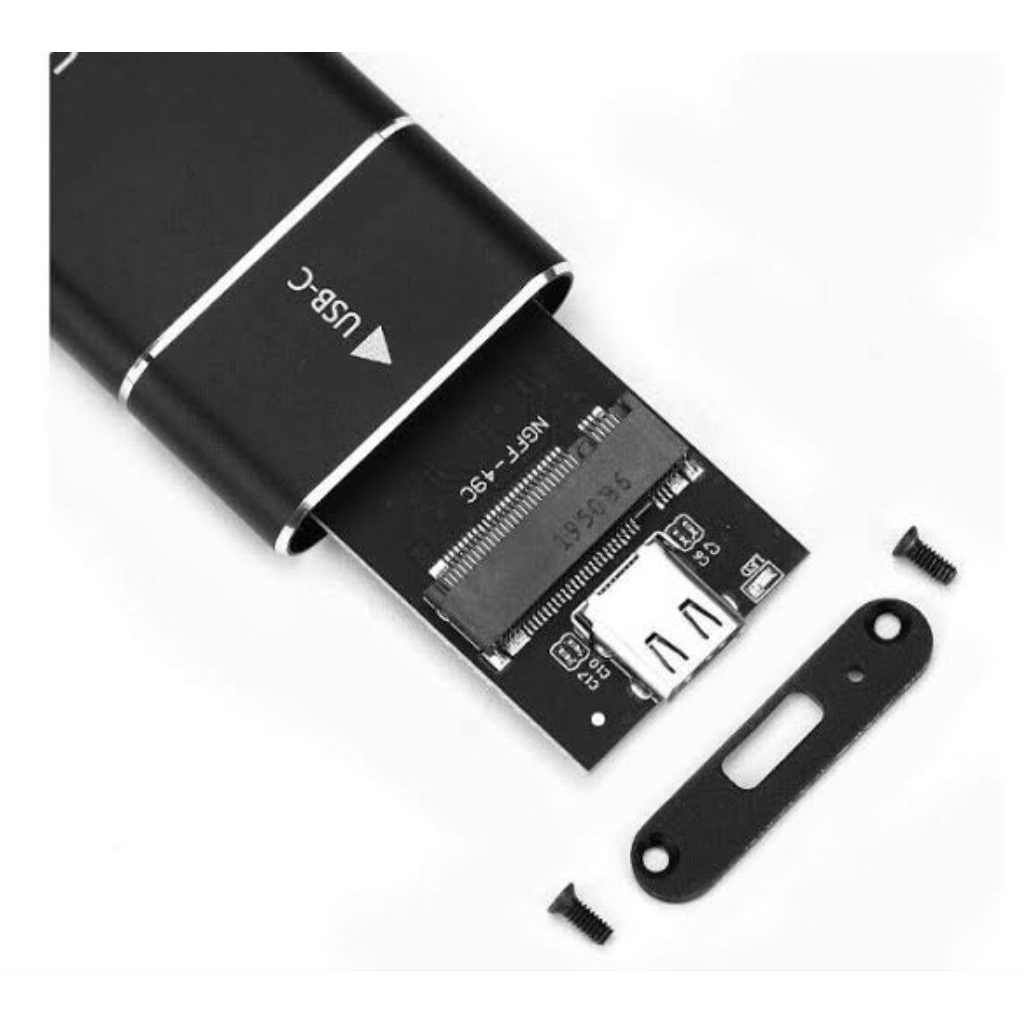 Jual ENCLOSURE CASE RACK SSD M2 USB V3.1 NGFF COMBO 2230 2242 2260 2280 ...