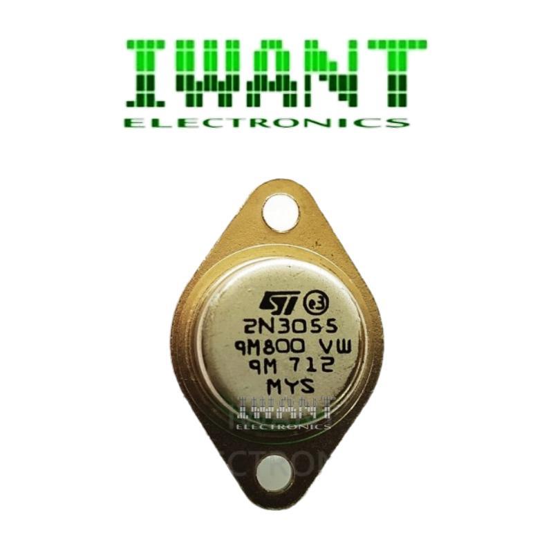 Transistor 2N3055 TO-3 Bauform 60V 100v max 15A - Lüdeke