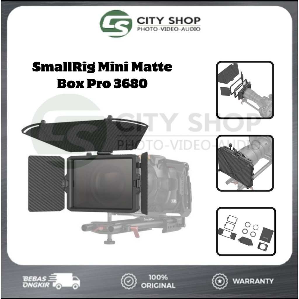 Jual SmallRig Mini Matte Box Pro 3680 Resmi | Shopee Indonesia