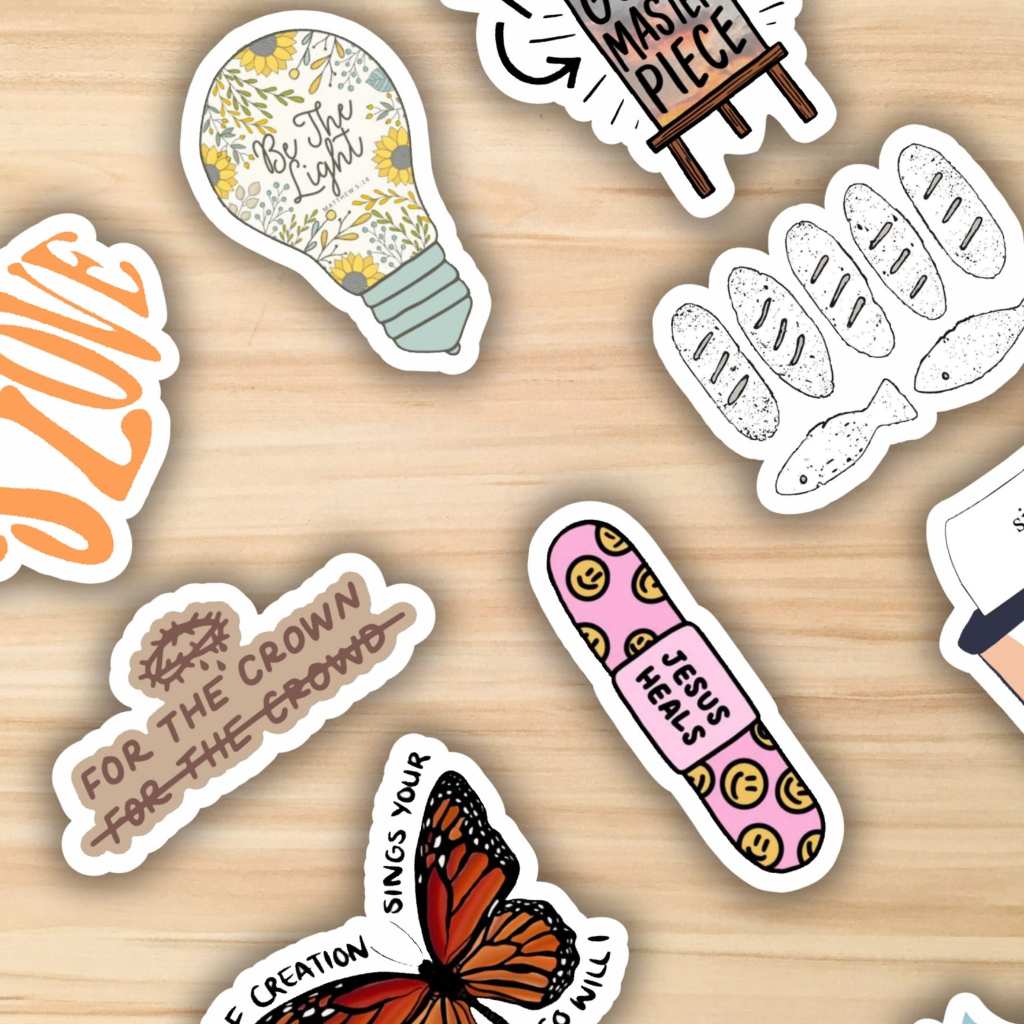 Jual Sticker Vinyl Pack Jesus Heals | Stiker Ayat Alkitab Rohani ...