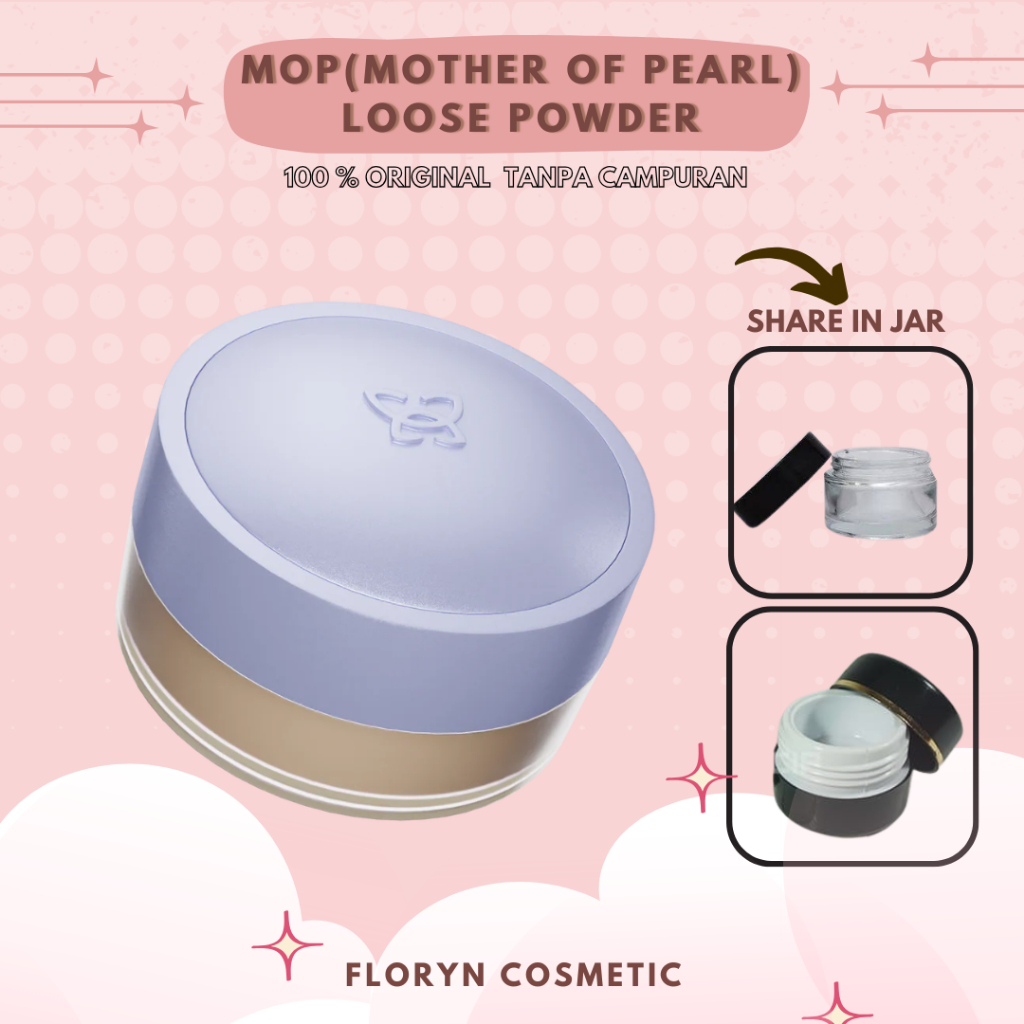 Jual SHARE IN JAR MOP Microblur Translucent Loose Powder BEDAK TABUR ...
