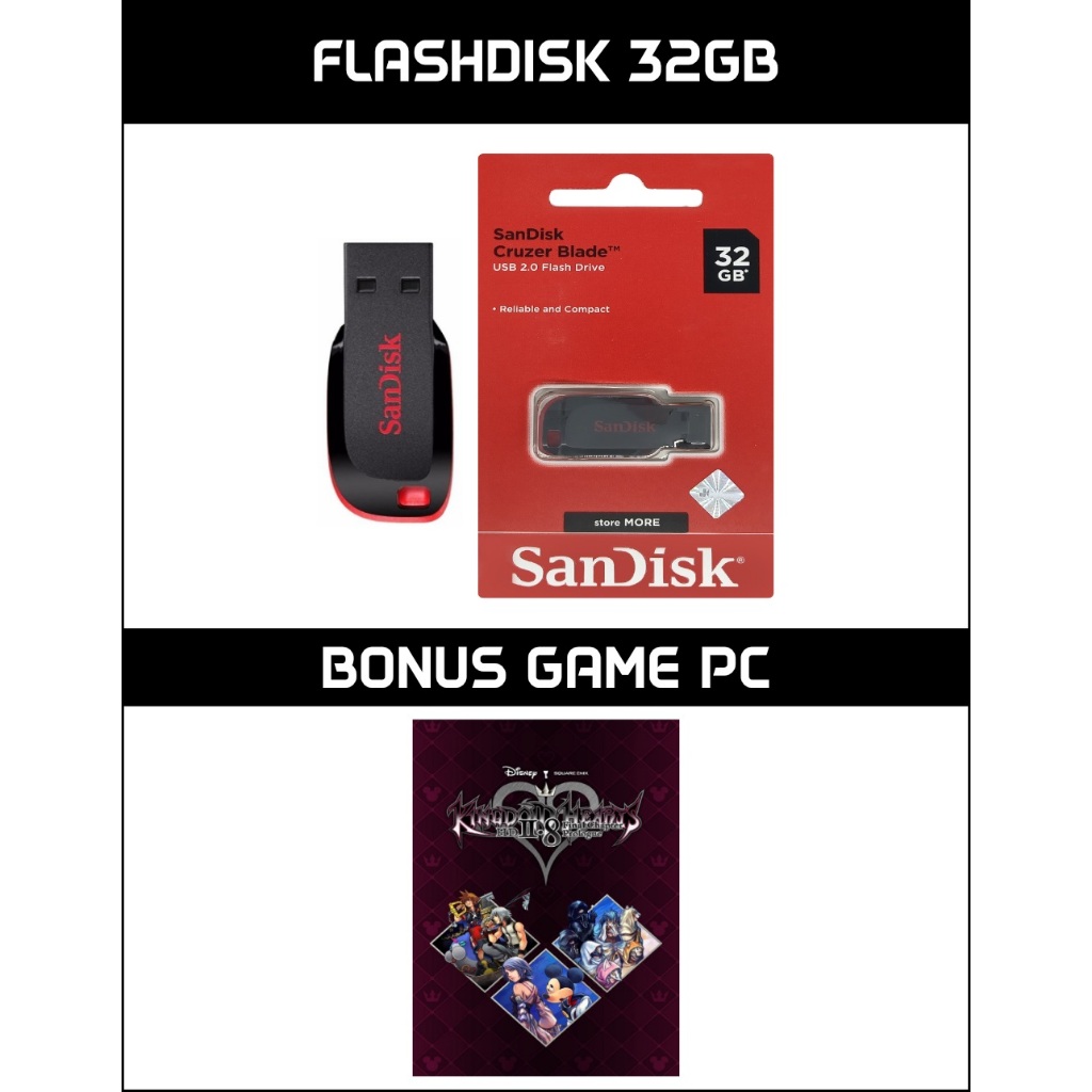 Jual Flashdisk Sandisk 32GB Kingdom Hearts HD II.8 Final Chapter ...